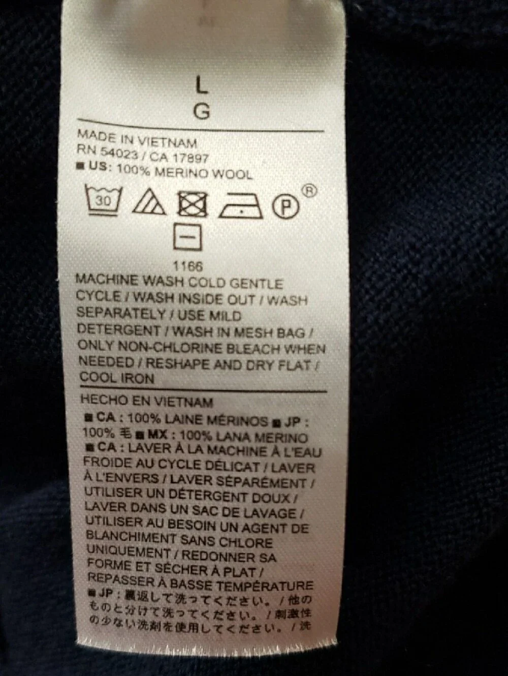 Banana Republic simple navy